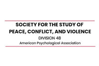 Society for the study of peace, conflict and violence